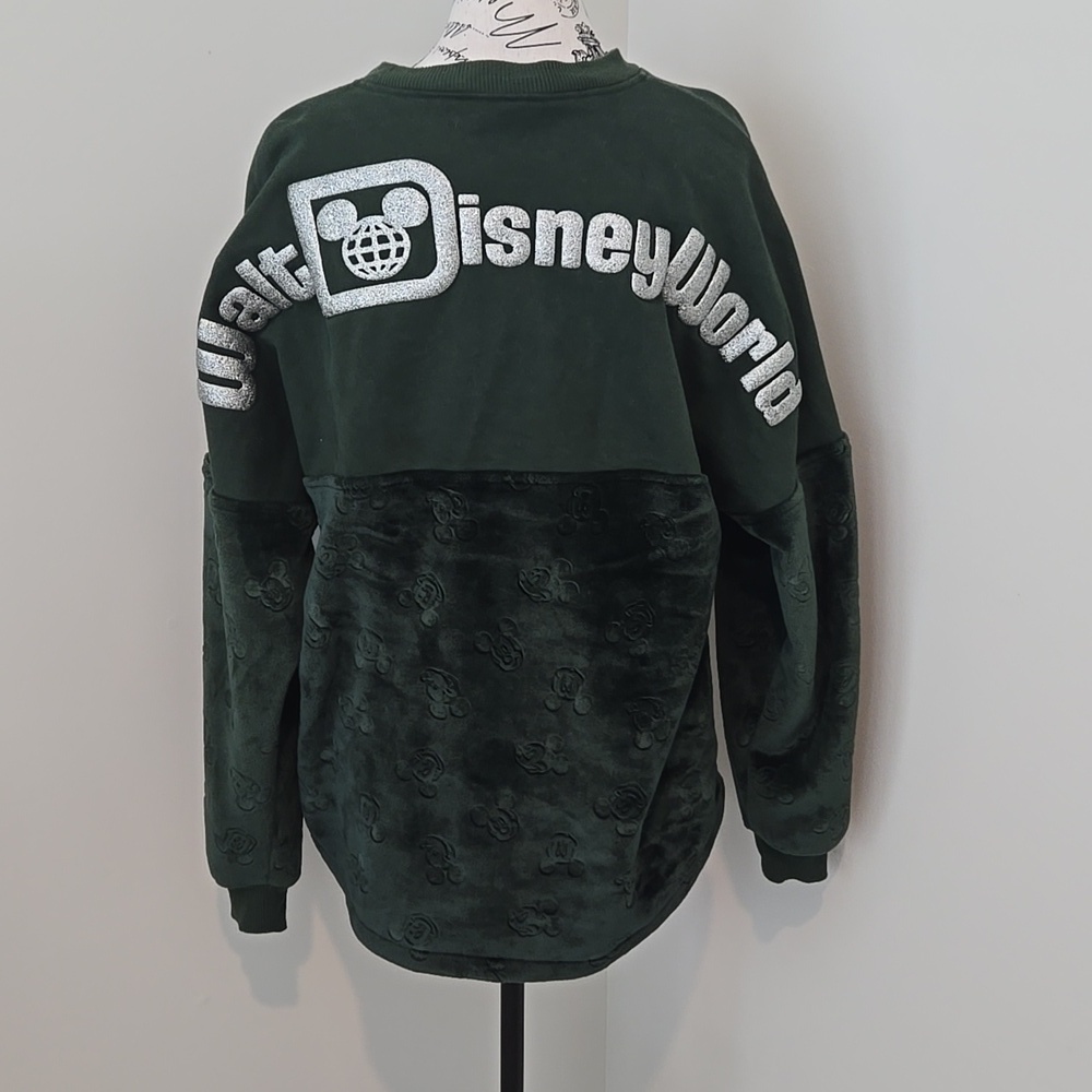 Dark Green Disney Mickey Printed Sweatshirt - Picture 7 of 7